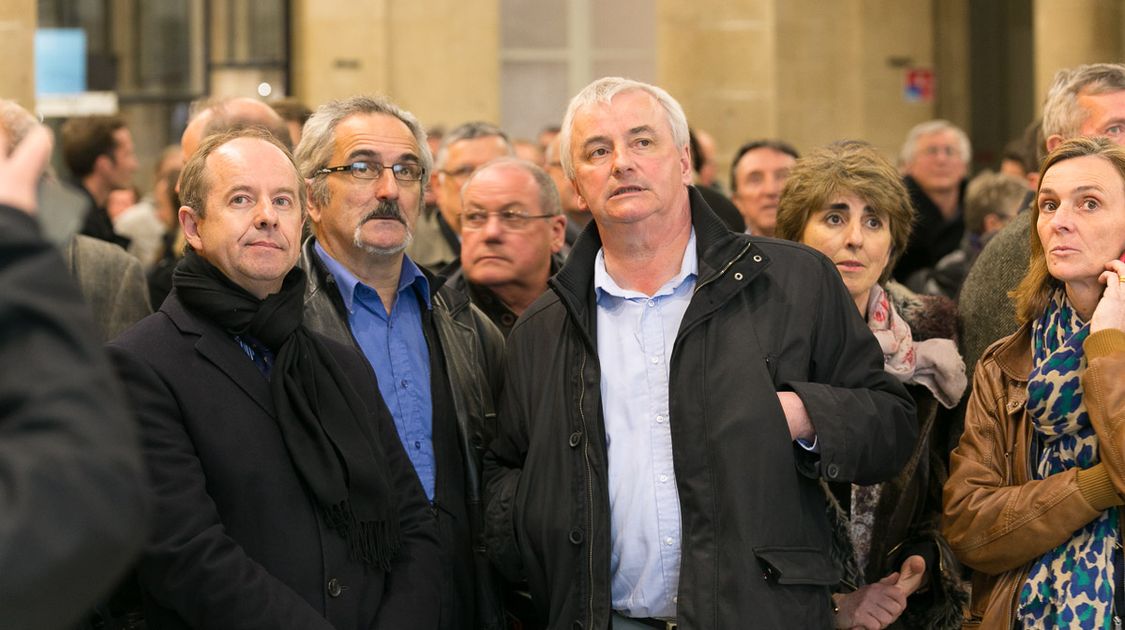 Premier tour des départementales 2015 - Soirée électorale en mairie centre (1)