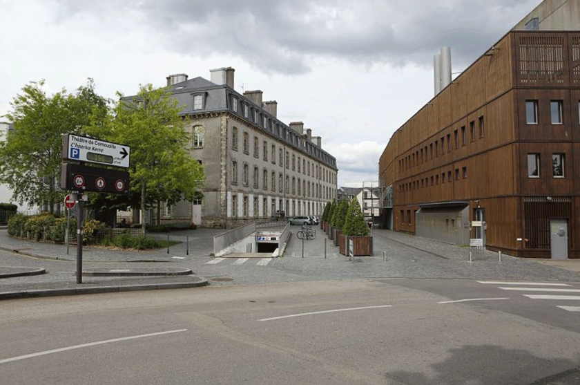 Réouverture du parking du théâtre de Cornouaille & modernisation du système de péage  