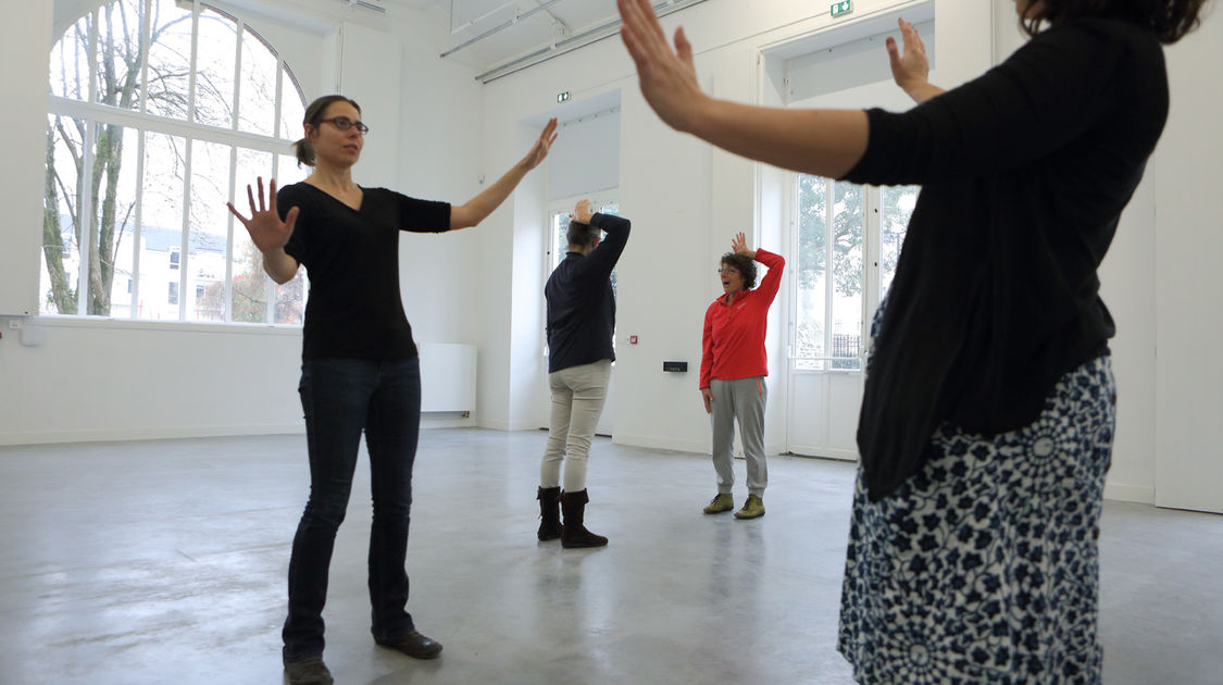 Atelier impro dans le cadre des Echappées de Noël (1)