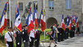 Cérémonie commémorative du 82ème anniversaire de la libération de Quimper Esplanade F.Mitterrand