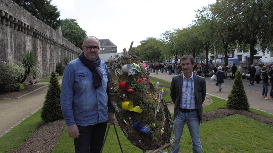 Le 10 mai 2015, le marché de la fleur d'été de retour sur les quais de l'Odet.