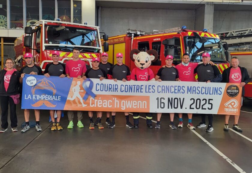 La K’impériale : une course solidaire des sapeurs-pompiers contre les cancers masculins