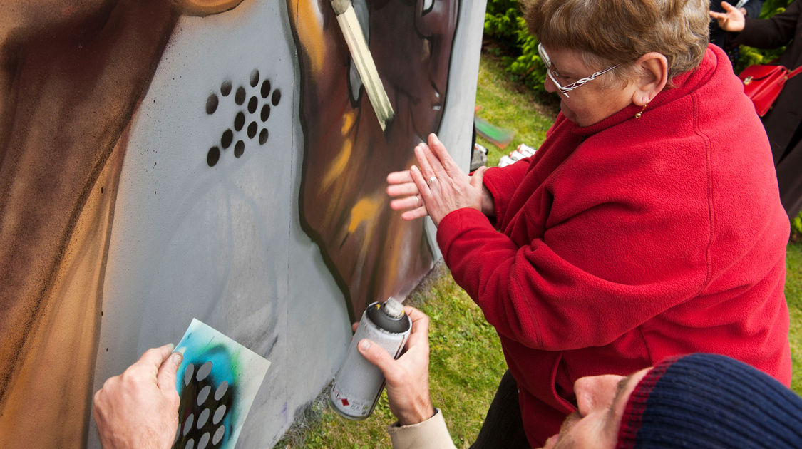 Street art à la résidence Thérèse Rondeau (11)