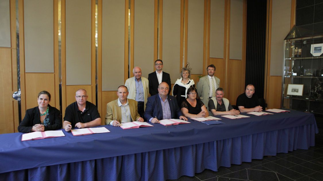 Signature du 1er protocole d’accord sur l’exercice du droit syndical (7)