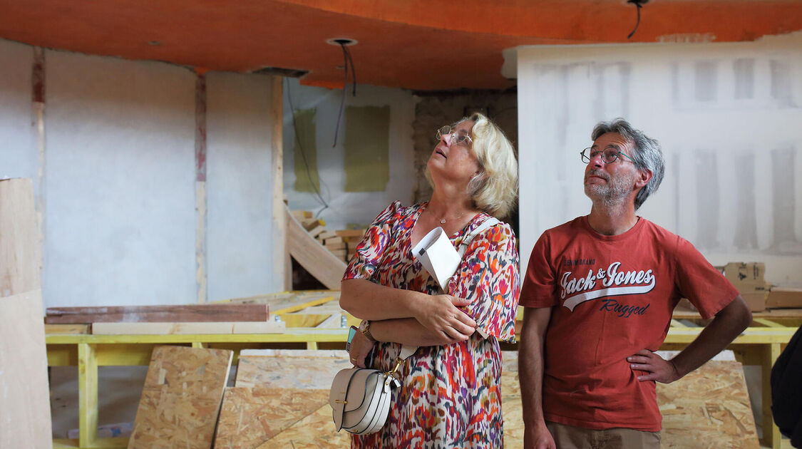 Travaux de restauration de théâtre Max-Jacob