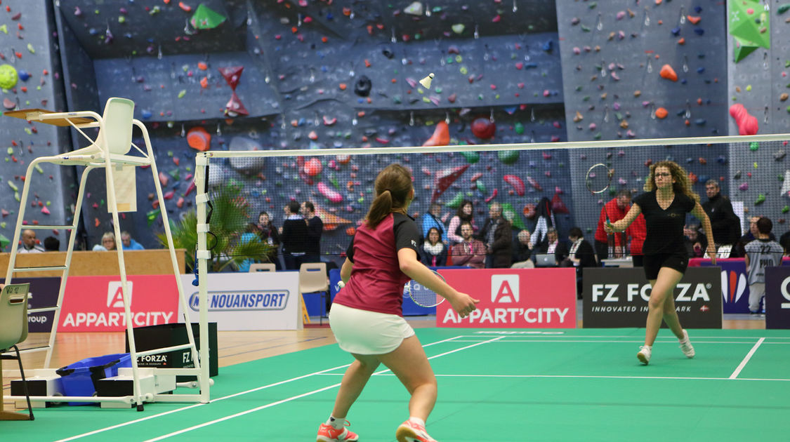 Du 20 au 22 janvier 2017 la halle des sports de Penhars accueillait les 4e championnats de France de parabadminton organisés par la section badminton de l Ujap (11)