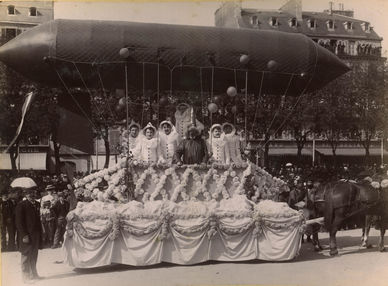  Cavalcade de 1899. Ballon Santos 