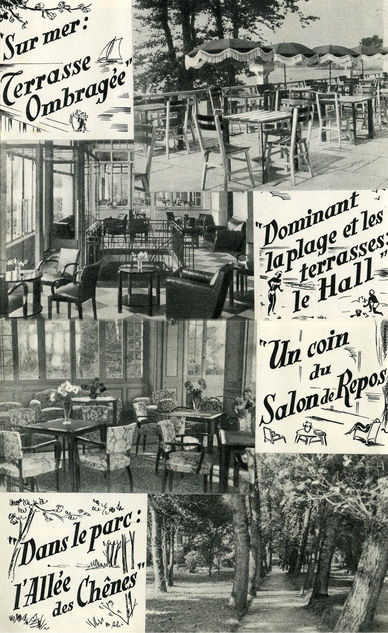 Prospectus de hotel de cornouaille dans les années 1950