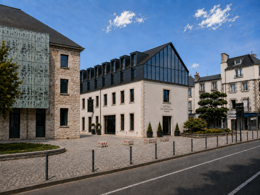 Hôtel et restaurant : la Ville cède le bâtiment des Ursulines au promoteur breton Bleu Mercure