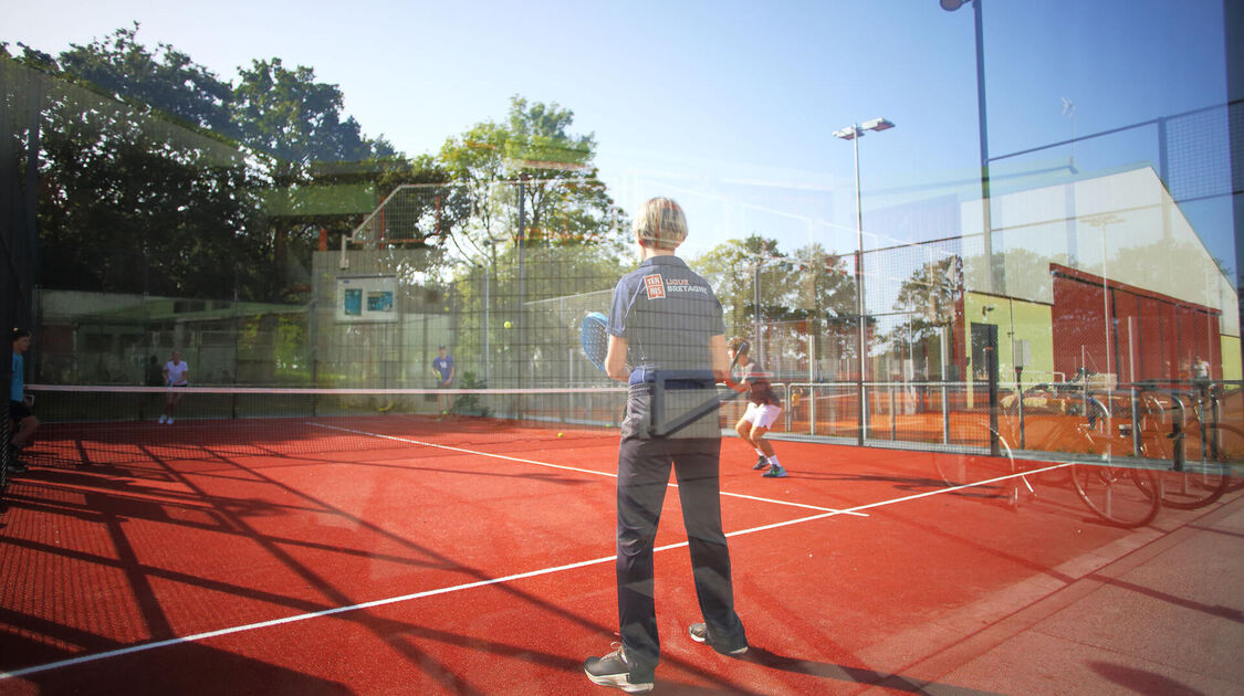 Nouveaux terrains de padel et tennis extérieurs de Creac'h Gwen