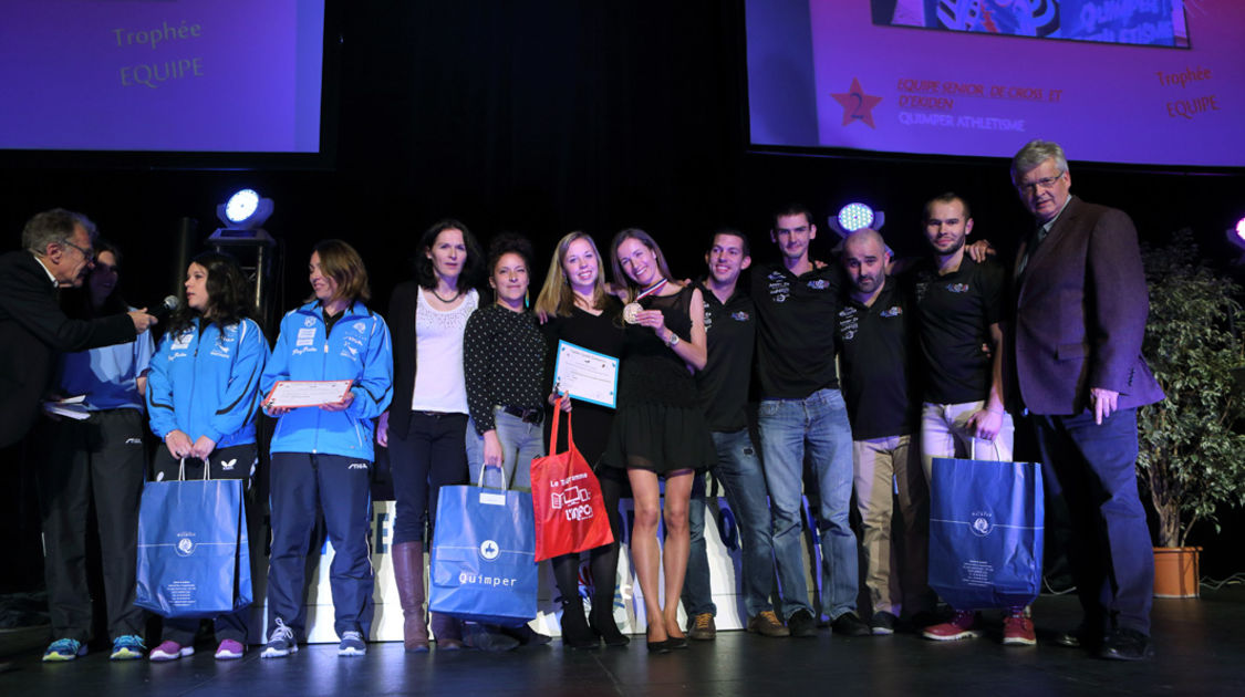 Equipe senior féminine de cross et d ekiden - équipe sportive de l année - 26e Trophées sportifs quimpérois