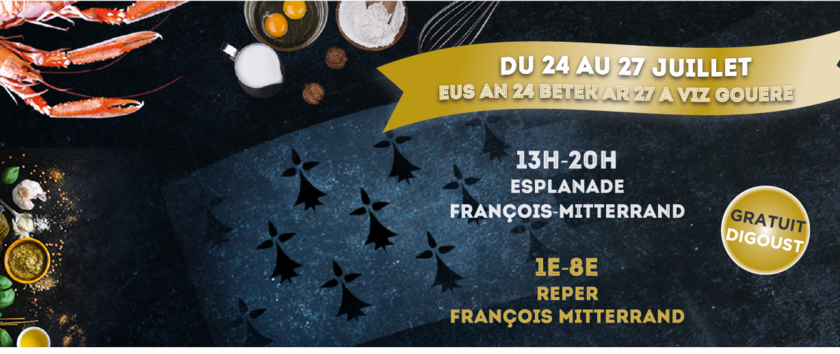 Cornouaille Gourmand 2025 :  Du 24 au 27 juillet 