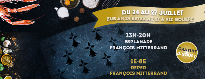 Cornouaille Gourmand 2025 :  Du 24 au 27 juillet 