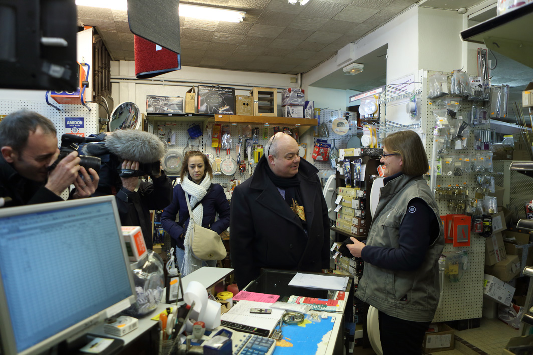 Les élus à la rencontre des habitants du quartier de la gare