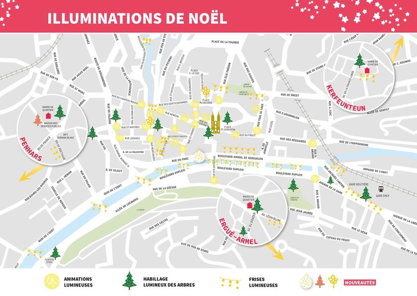 Illuminations de Noël : Du 3 décembre au 9 janvier