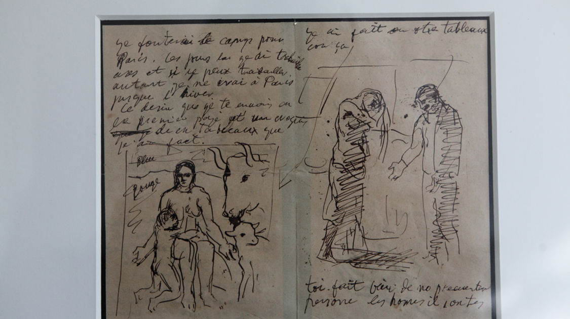 Musée : une lettre de Picasso à Max Jacob à découvrir jusqu’au 21 septembre (02)