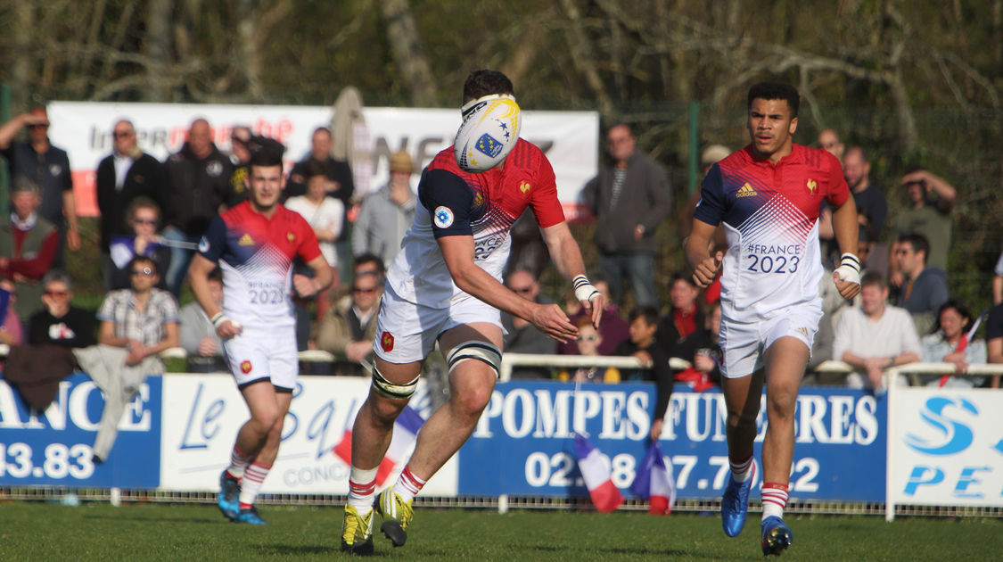 U18 Rugby Europe - Demi-finale opposant la France au Portugal - Victoire française 47-0 (18)