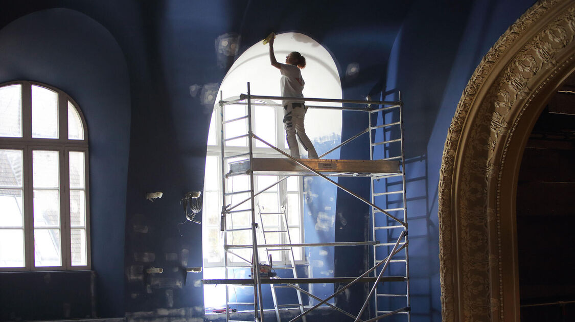 Travaux de rénovation du théâtre Max-Jacob