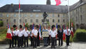Cérémonie commémorative du 82ème anniversaire de la libération de Quimper Esplanade F.Mitterrand