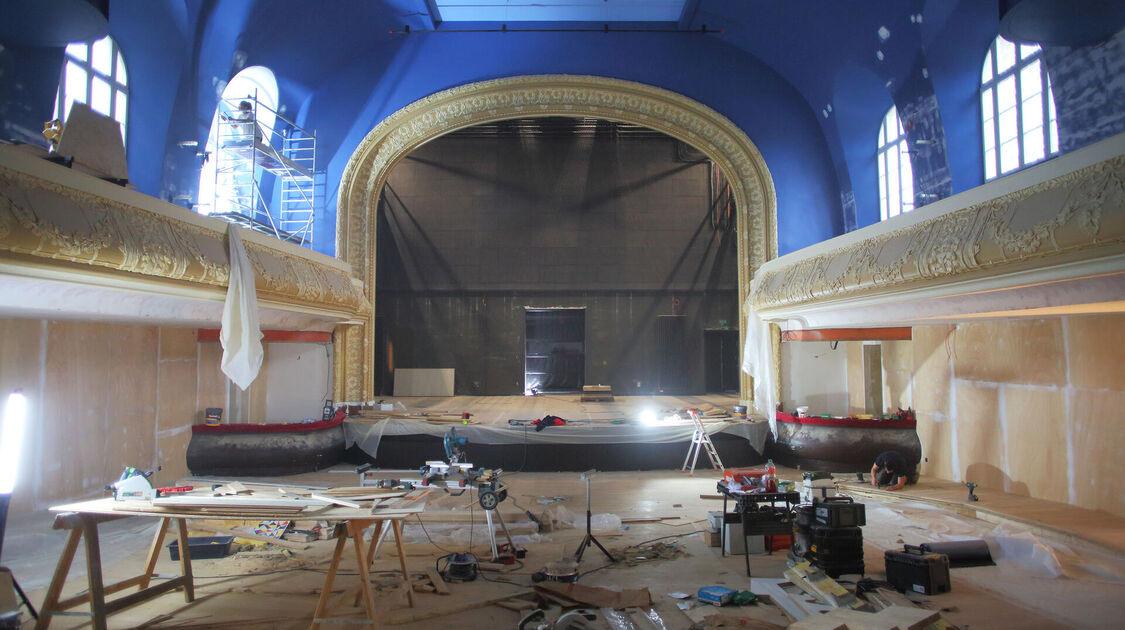 Travaux de rénovation du théâtre Max-Jacob