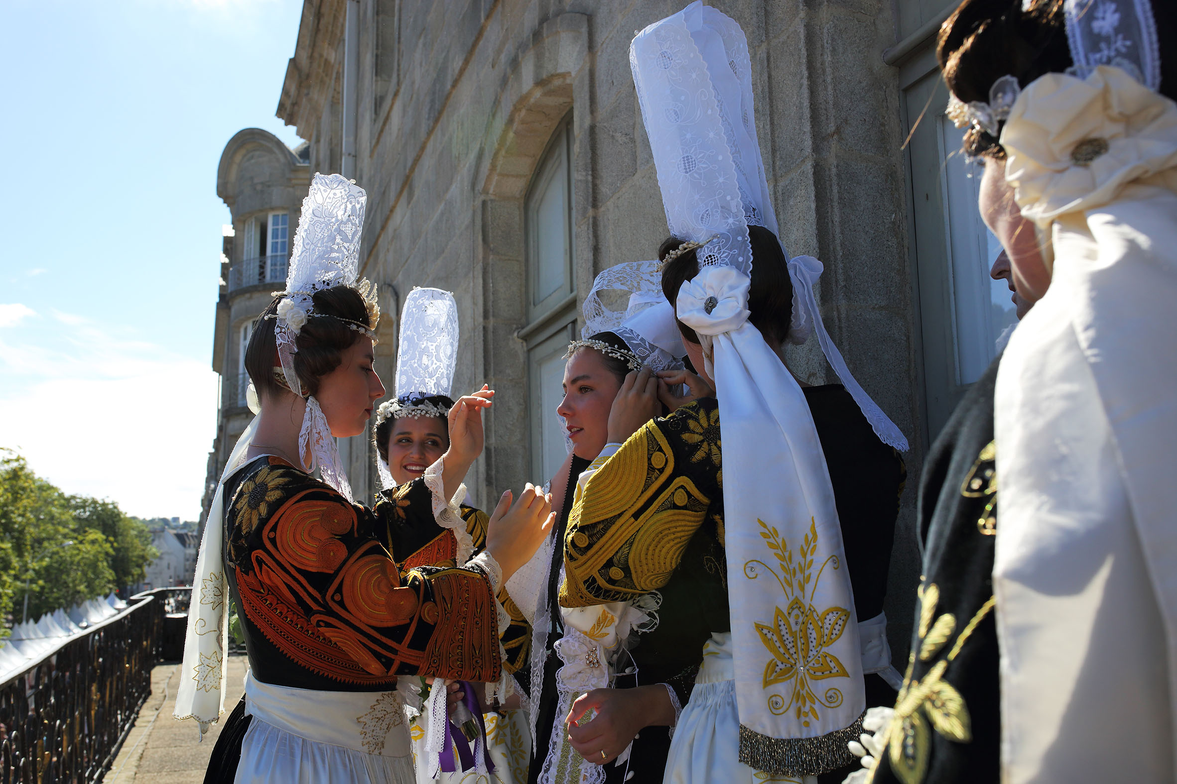 Quimper en fête pendant le Festival de Cornouaille 