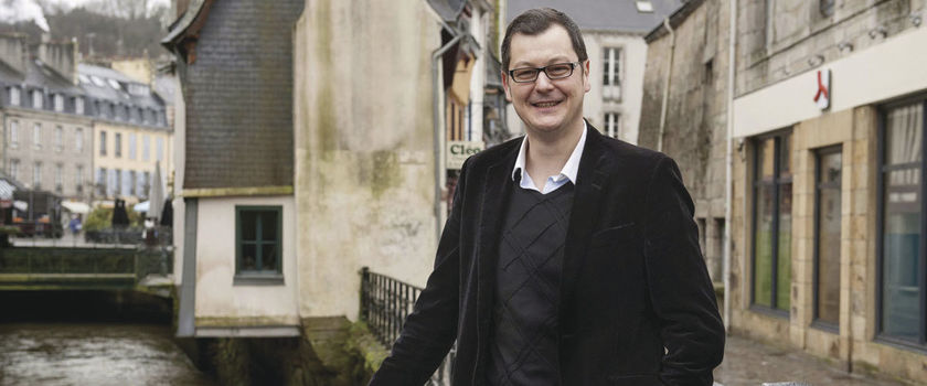Laurent Bellec, le nouveau manager du commerce de Quimper