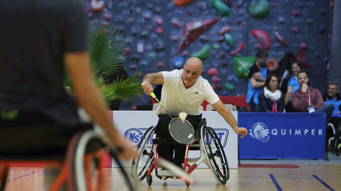 Du 20 au 22 janvier 2017 la halle des sports de Penhars accueillait les 4e championnats de France de parabadminton organisés par la section badminton de l Ujap (4)