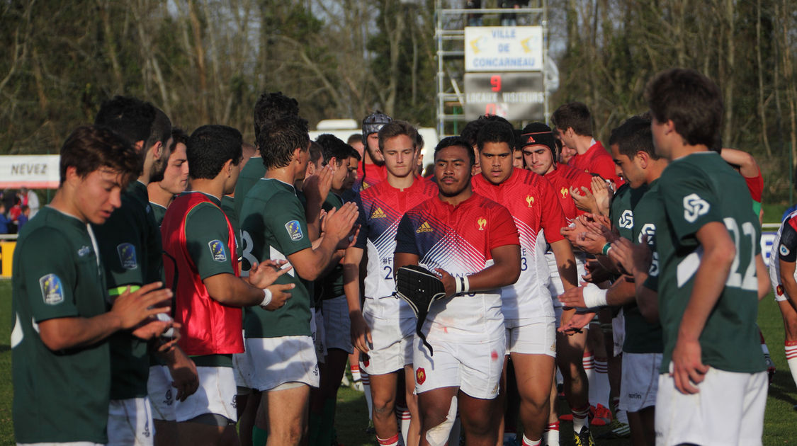 U18 Rugby Europe - Demi-finale opposant la France au Portugal - Victoire française 47-0 (21)