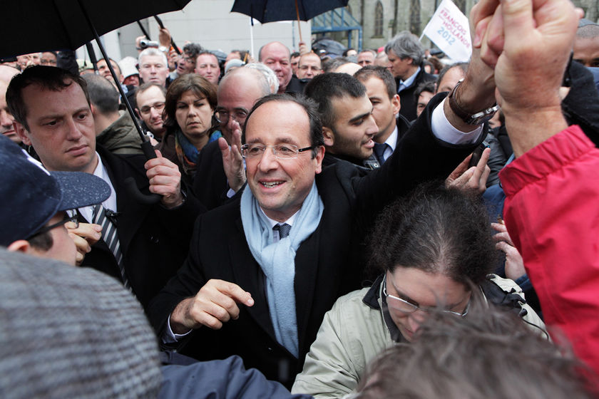 François Hollande en tête du vote quimpérois