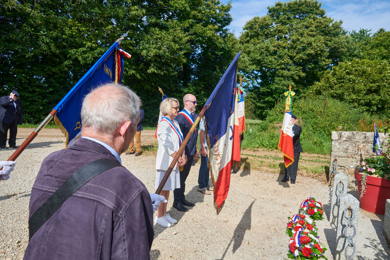 Cérémonie du tour des fermes sites de Kergrenn à Quimper , Penhoat à Quimper , Guelen à Briec