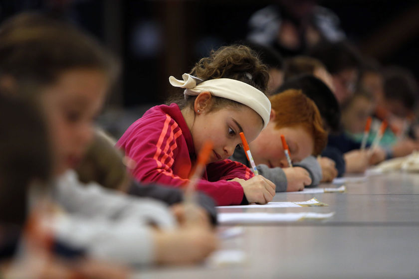 Beaucoup de concentration et d'application