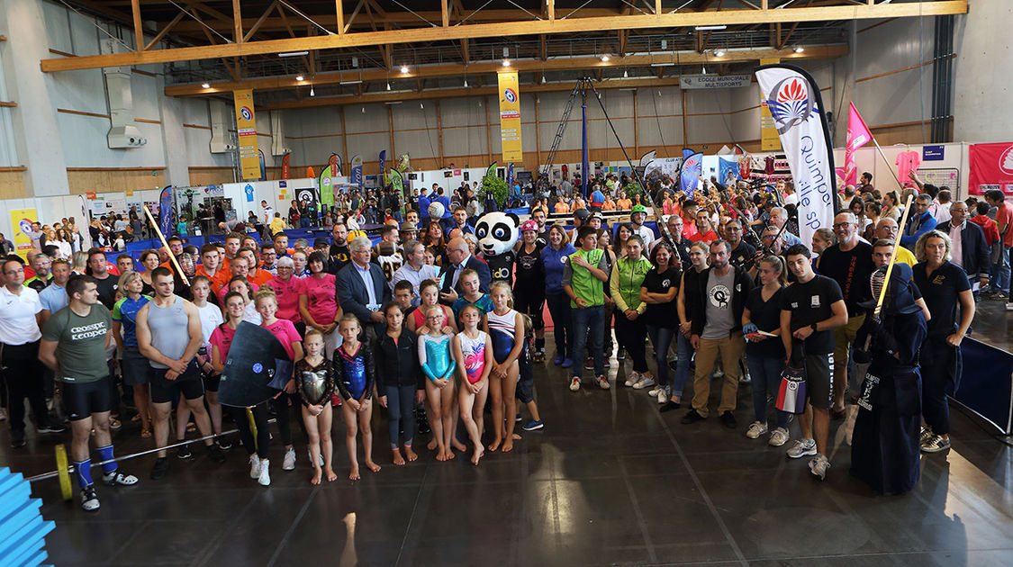 Le Forum des clubs sportifs samedi 7 septembre 2019 au parc des expositions Quimper-Cornouaille (39)