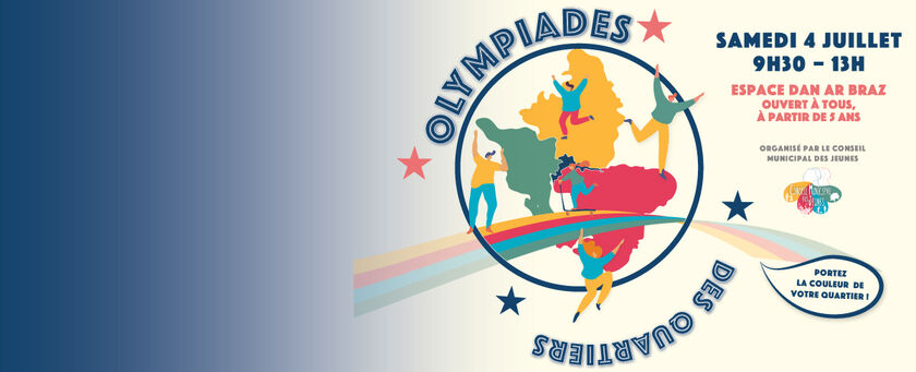 Olympiades des quartiers : Samedi 4 juillet 