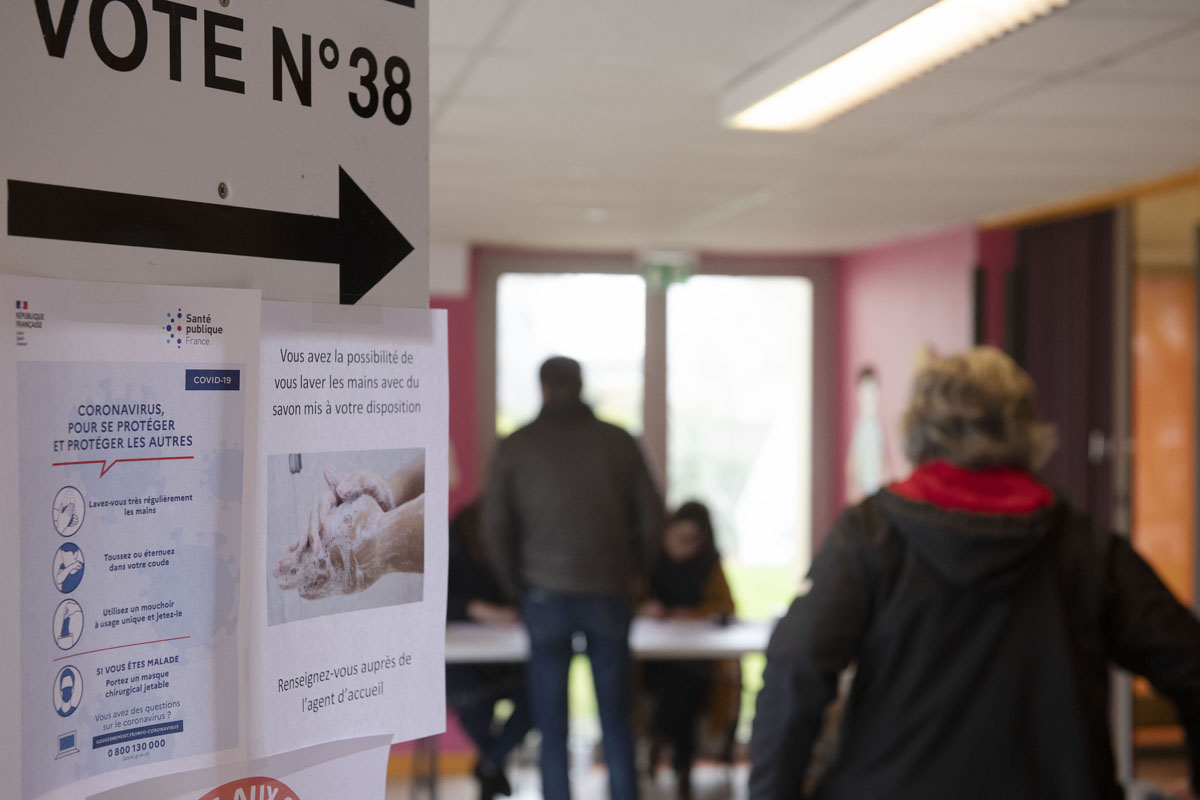 Premier tour des élections municipales 15 mars 2020