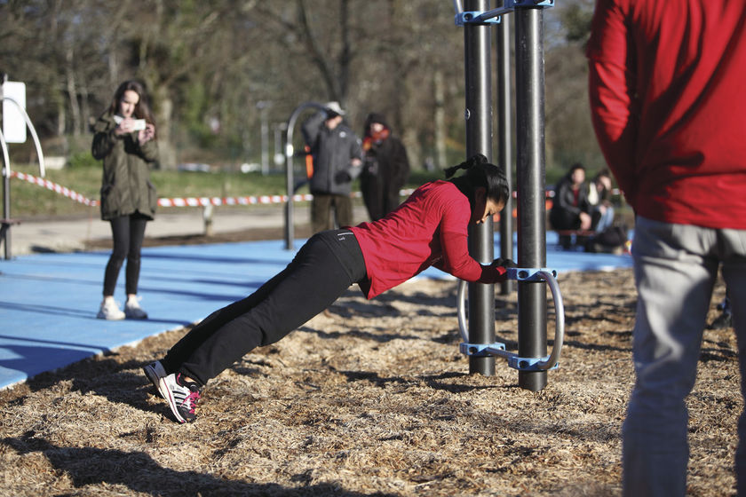 Testez le nouveau parc de fitness de Creac'h Gwen !