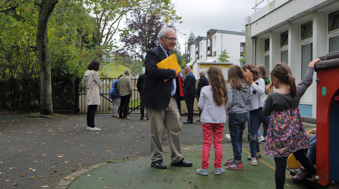 Rentrée scolaire 2017-2018 -  Les élus visitent les écoles quimpéroises (19)