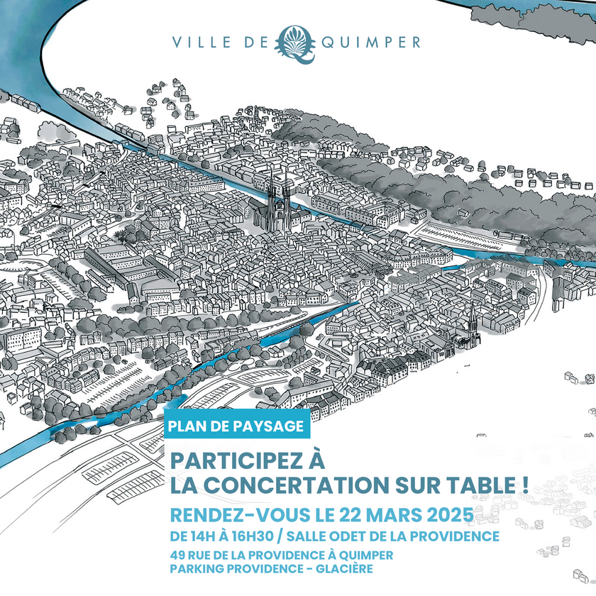 Plan de paysage : Concertation sur table, samedi 22 mars 2025