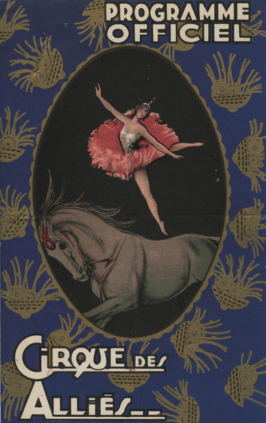 Programme du cirque des Alliés (1938)
