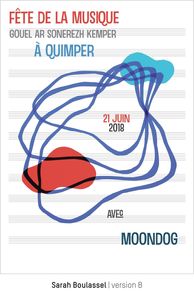 L'affiche créée par Sarah Boulassel, 2e prix.