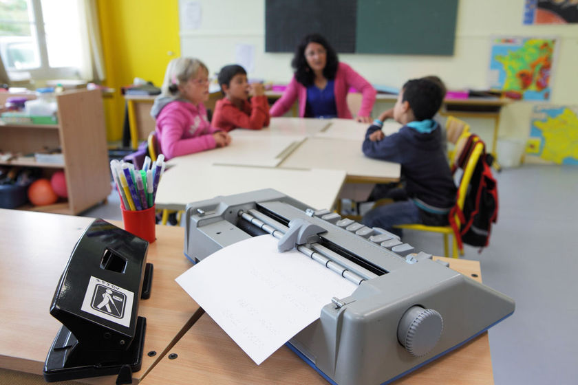 Handicap visuel : l’inclusion scolaire, une réalité