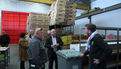 Visite des élus au Corniguel : halte à l’entreprise TOAD (Technologie Orientation Action Découverte), avenue Pierre Mendès-France, qui distribue des produits novateurs destinés aux marchés de l’aventure, du sport et des loisirs extérieurs.