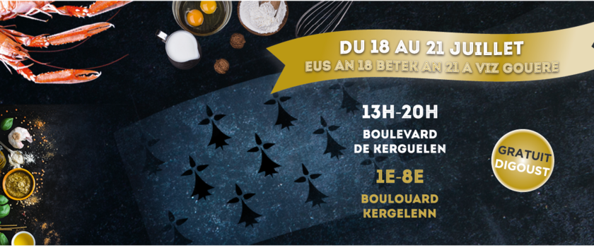 Quai Gourmand – Du 18 au 21 juillet