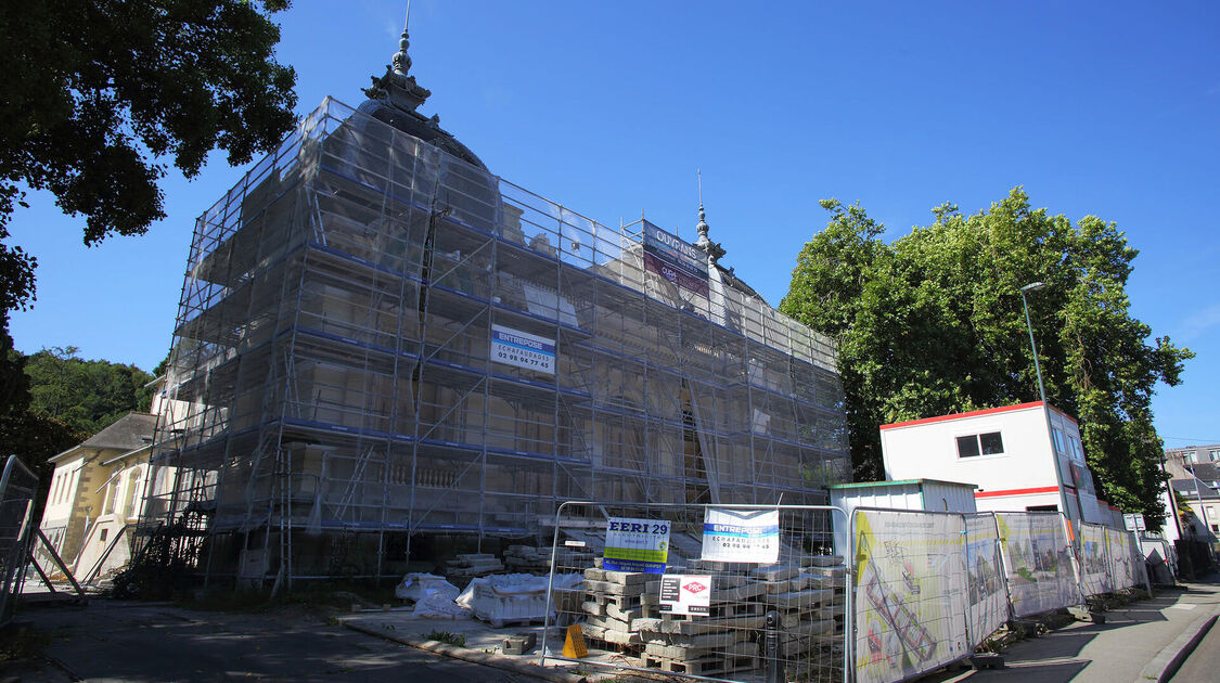 Travaux de restauration de théâtre Max-Jacob