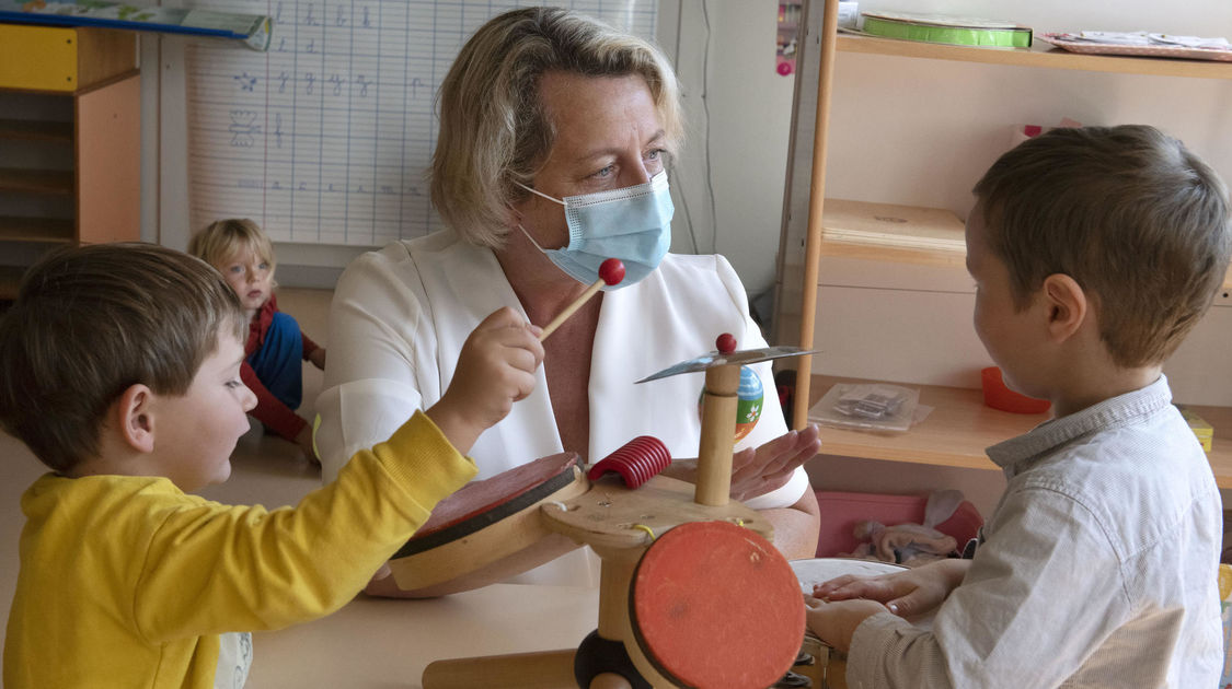 Visite de rentrée scolaire