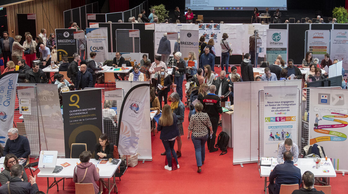 Salon du handicap et des métiers publics en finistère sud 2024