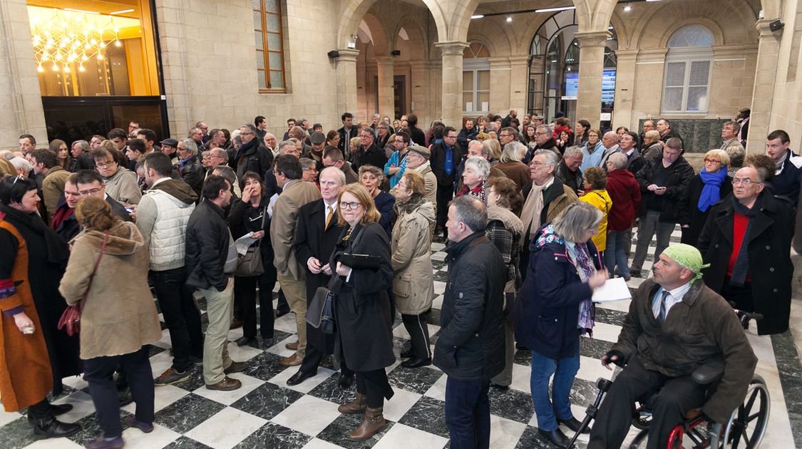 Premier tour des départementales 2015 - Soirée électorale en mairie centre (2)