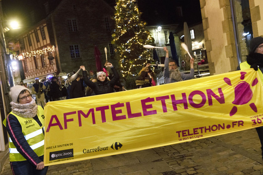 Le Téléthon 2022 à Quimper : du 2 au 3 décembre