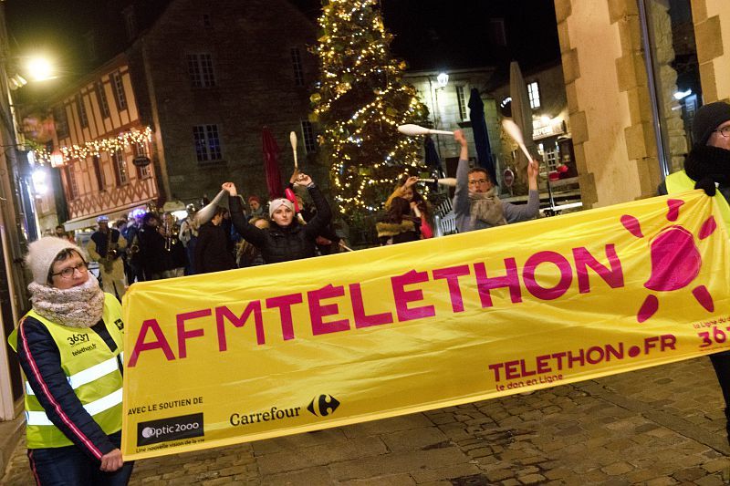 Le Téléthon 2021 à Quimper : Le 3 & 4 décembre