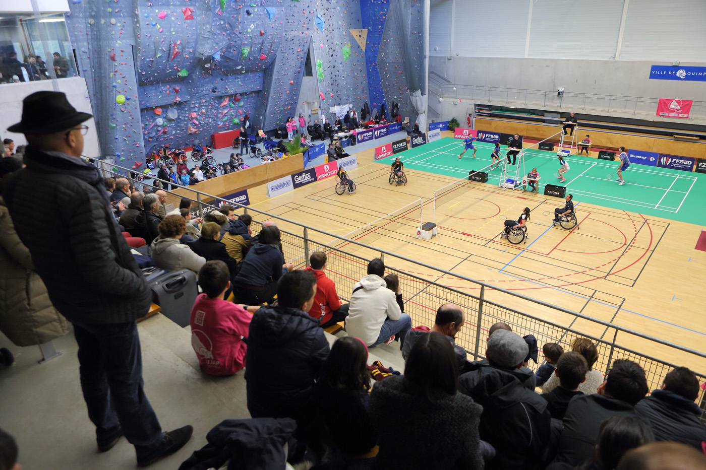 Championnats de France de parabadminton : du haut niveau !