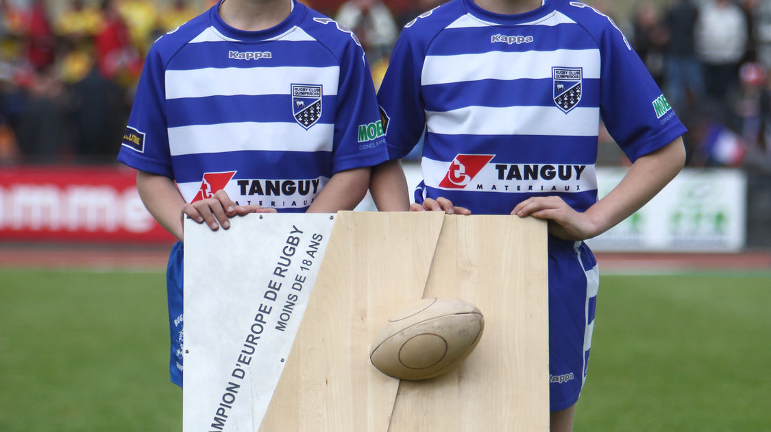 La France remporte le championnat Euro U18 de rugby face à la Georgie - Quimper samedi 15 avril 2017 (1)